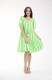 Stripe Dress Square Neckline