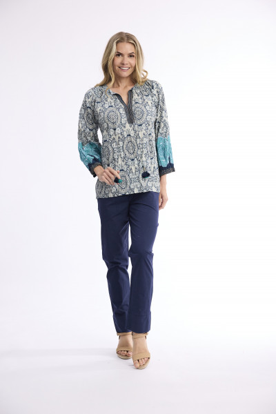 Marseille Top Round Neckline