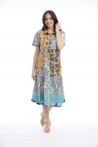 Marseille Dress Patch Long
