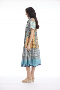 Marseille Dress Patch Long