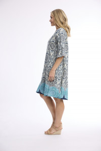 Marseille Dress Contemporary Frill Sleeve