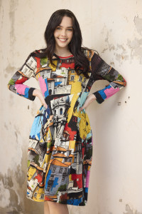 Printed Cotton Dress Bubble