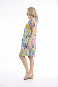Sur Mer Dress Reversible Short Sleeve