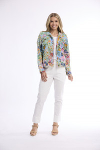 Sur Mer Jacket Fringe