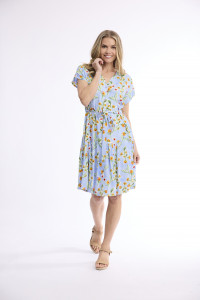 Sur Mer Dress V Neck Buttonthrough Short