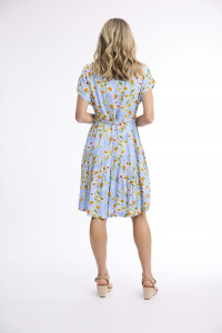 Sur Mer Dress V Neck Buttonthrough Short