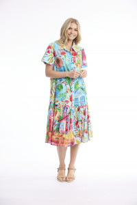La Mala Dress Patch Long