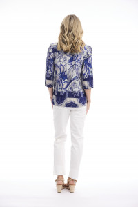 Avignon Top Frill Neckline
