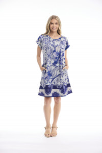 Avignon Dress Reversible Short Sleeve