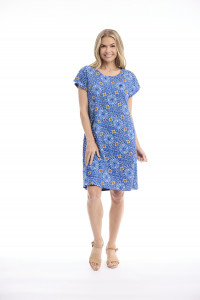Avignon Dress Reversible Short Sleeve