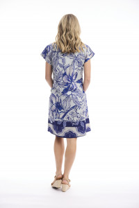 Avignon Dress Reversible Short Sleeve
