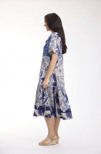 Avignon Dress Patch Long