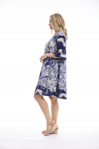 Avignon Dress Contemporary Frill Sleeve