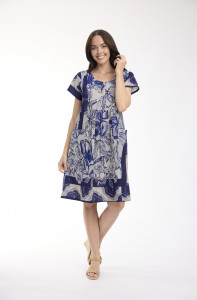 Avignon Dress Bib Pockets