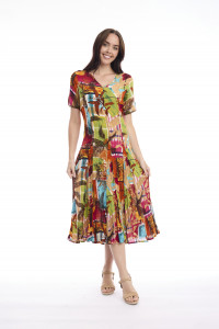 Perpignan Dress Godet