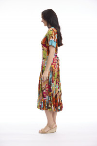 Perpignan Dress Godet