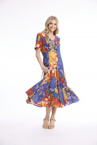 Rousilion Dress Godet