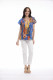 Rousilion Top Pleated