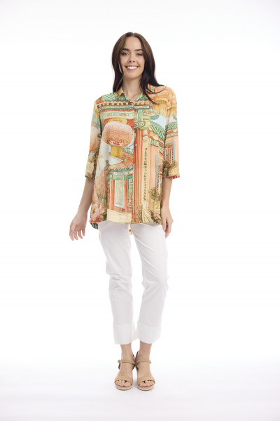 Digital Collared Shirt