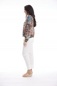Digital Printed Jacket with Zipper