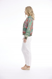 Digital Printed Jacket with Zipper
