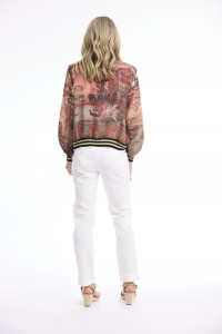 Digital Printed Jacket with Zipper