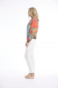 Digital Printed Jacket with Zipper