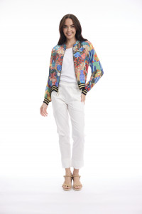 Digital Printed Jacket with Zipper