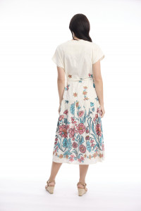 Rothschild Dress V Neck Buttonthrough Short
