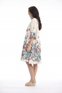 Rothschild Dress Buttonthrough 3/4 Sleeve