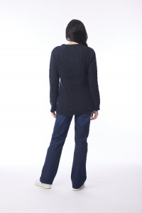 Wool Knit Jumper Crew Neck