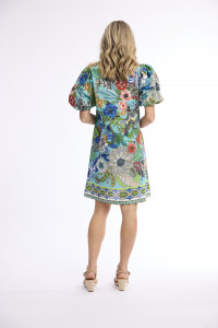 Camarge Dress Puff Sleeve