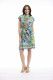 Camarge Dress Collar Tie Waist