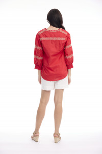 Solid Embroidery TOP