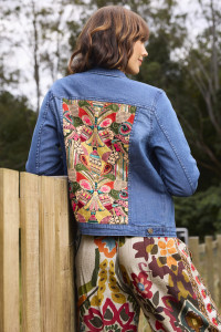 Denim Collared Jacket