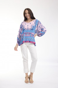 Boho Top 3/4 Sleeve