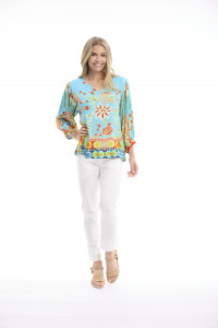 Boho Top 3/4 Sleeve