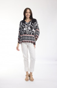 Boho Top 3/4 Sleeve