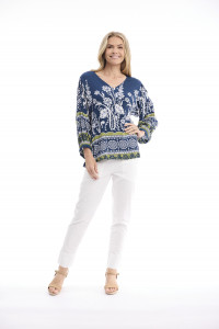 Boho Top 3/4 Sleeve