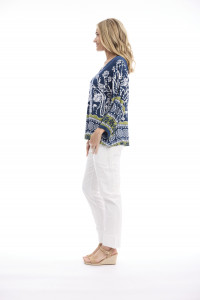 Boho Top 3/4 Sleeve