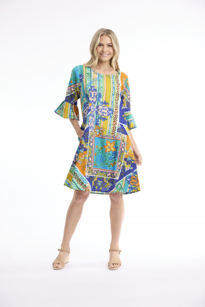 Saint Roch Dress Contemporary Frill Sleeve