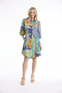 Saint Roch Dress Collar 3/4 Sleeve