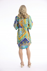 Saint Roch Dress Collar 3/4 Sleeve