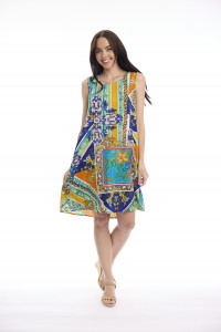 Saint Roch Dress Panel Sleeveless