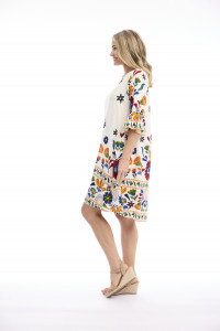 Pellion Dress Contemporary Frill Sleeve