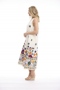 Pellion Dress Midi Sleeveless