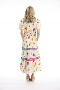 Citadelle Dress Maxi Short Sleeve