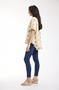 Citadelle Top Frill Embroidered