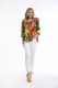 Jardin Exotique Top Pleated