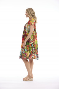 Jardin Exotique Dress Easy Fit